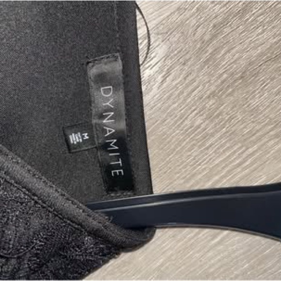 Dynamite Black Backless Dress - Picture 2 of 2